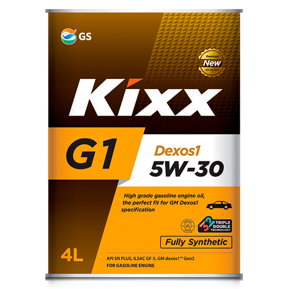 4b3003a7-473f-11ea-a247-04d9f508137a Масло моторное Kixx G1 Dexos SAE 5w-30 SN Plus синт. (4л)