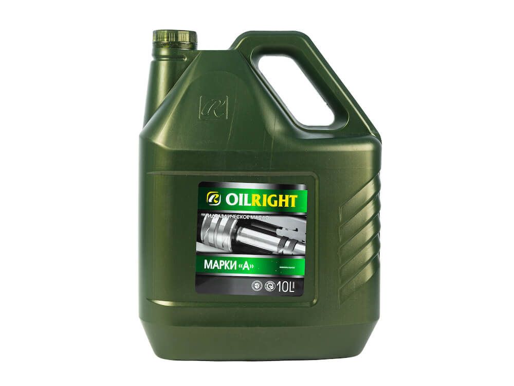 52b624e7-cfd6-11ee-9b7f-525400ee7da5 Oil Right гидравлическое масло марки А (10л)