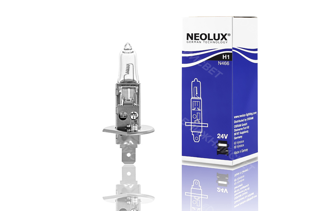 37bbface-7008-11ea-a254-04d9f508137a Автолампа  H1 24V 70W РК22S NEOLUX N466
