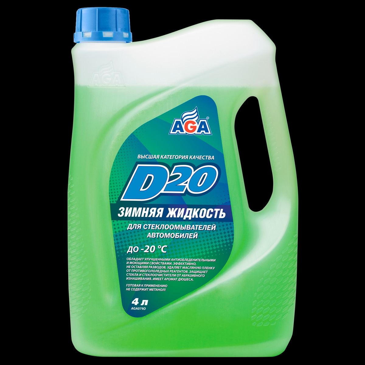 02421a02-bf93-11e7-b339-0cc47a3200a7 AGA079D Жидкость стеклоомывающая -20C (4л)