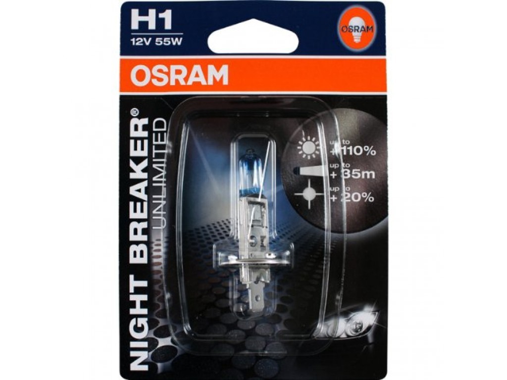 d76dc11e-6434-11ea-a251-04d9f508137a Автолампа H1 55W+110% (64150NBU-01В) 1шт. блистер