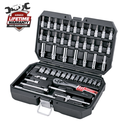 26079ff8-6a06-11eb-a28d-04d9f508137a Набор инструментов 53 пр. 1 4 DR ARNEZI R0900053