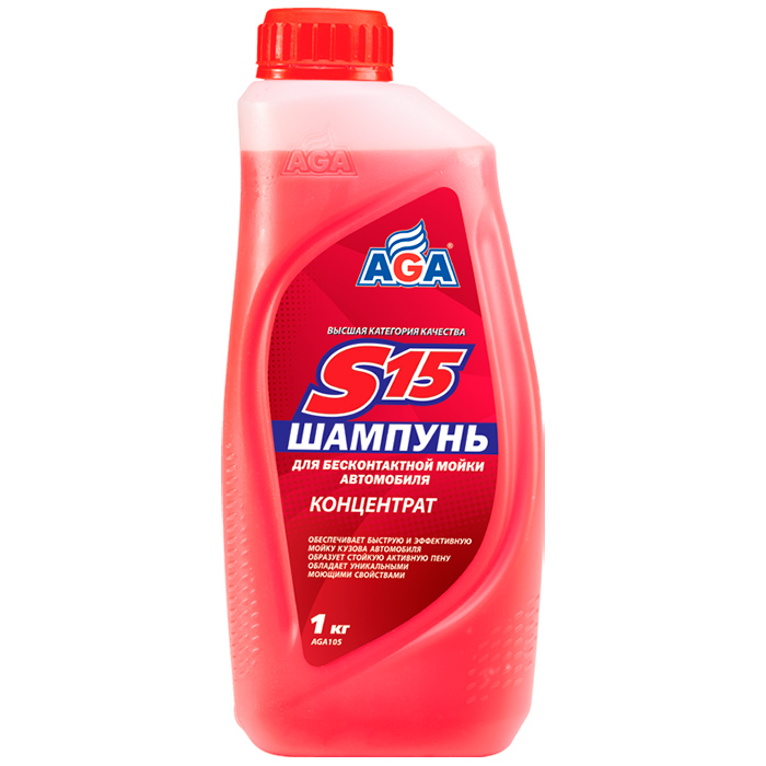 ecd63ec3-7c4a-11e4-977b-001e673659ad AGA105 Шампунь для бесконтактной мойки автомобиля (1л)