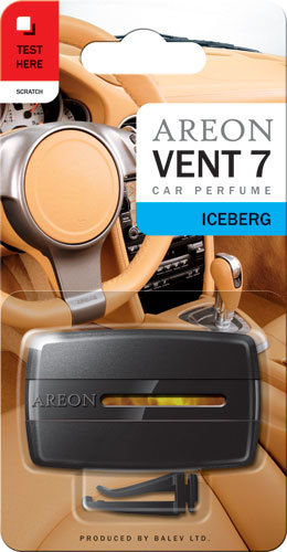 a7765767-d86c-11e5-ac7f-0cc47a3200a7 AREON  VENT 7 ICEBERG  ароматизатор на дефлектор Айсберг V701