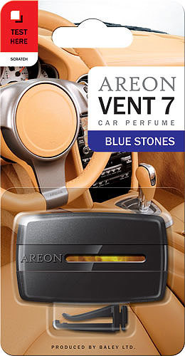 a7765758-d86c-11e5-ac7f-0cc47a3200a7 AREON  VENT 7 BLUE STONES  ароматизатор на дефлектор Морской ка