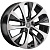Replay 8x20/5x108 ET38 D60,1 JT13 BKF (конус, C570)