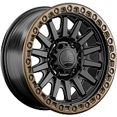LS FlowForming 9x17/5x150 ET25 D110,1 RC90 BKS+BZSDSL (конус, Колпак+лого)