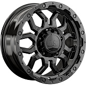 LS 8x17/5x150 ET45 D110,1 1285 BK (конус, Колпак+лого)