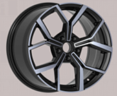 Диск колеса Volkswagen 5563 7,5x17 5*100 ET35 D57,1 Black Face