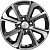 Khomen Wheels 6x15/4x100 ET46 D54,1 KHW1501 (Rio/Solaris) Black-FP