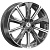 Диск колеса СКАД "KP013" 7,0x19 5*114,3 ET40 D64,1 Diamond Black Gris (Haval F7/F7x)
