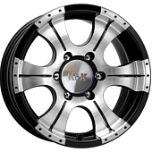 8x16/5x139,7 ET20 D110,1 Байконур (КС465М) Алмаз черный