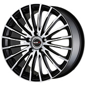 7,5x17/5x100 ET35 D72 Fatale Ice Black
