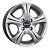 Диск колеса КиК "Реверс" 5,5x13 4*114,3 ET46 D67,1 сильвер