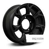 KHOMEN WHEELS R15 / 5.5J PCD 5x139.7 ЕТ 5 ЦО 98.5 1505 black