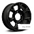 KHOMEN WHEELS R15 / 5.5J PCD 5x139.7 ЕТ 5 ЦО 98.5 1505 black