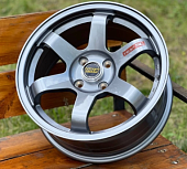 Диск колеса Rays TE37 Rota 6003 7,0x16 5*100 ET35 D73,1 Gun Metal