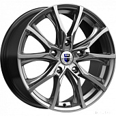 7,5x17/5x114,3 ET40 D66,1 Твист (КС697М) Дарк платинум