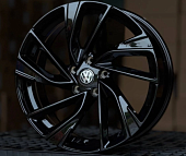 Диск колеса Volkswagen 101 7,5x17 5*100 ET42 D57,1 Glossy Black