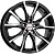 7,5x17/5x108 ET47 D60,1 Твист (КС697М) Алмаз черный