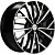 Khomen Wheels 7x17/5x110 ET46 D63,3 KHW1717 (Changan CS35/CS35 Pro) Black-FP