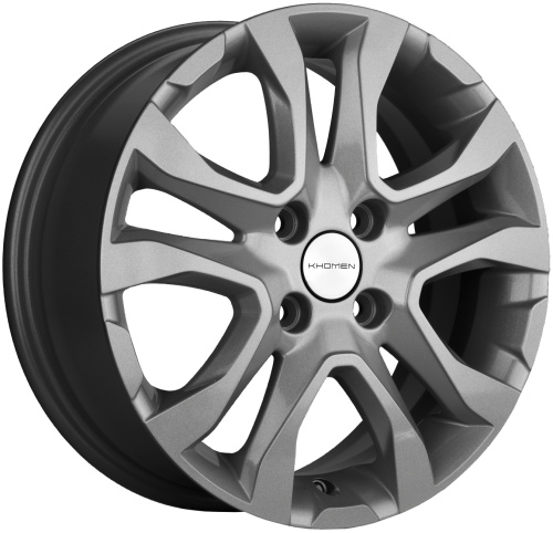 Диск колеса Khomen Wheels KHW1503 6,0x15 4*100 ET46 D54,1 F-Silver (Rio/Solaris)
