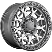 LS FlowForming 9x17/5x150 ET25 D110,1 RC91 MGMF (конус, Колпак+лого)
