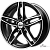 Диск колеса Ifree "Moskva" 6,5x16 5*100 ET48 D56,1 Блэк Джек (KC689)
