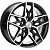 Khomen Wheels 7x17/5x114,3 ET48 D67,1 KHW1709 (Kia K5) Black-FP