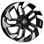 7x17/5x114,3 ET35 D60,1 LX119 BKF (конус, C570)