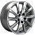 Khomen Wheels 6x15/5x100 ET38 D57,1 KHW1507 (Rapid/Fabia) Gray