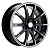 Khomen Wheels 6,5x17/4x100 ET50 D60,1 KHW1707 (Lada Vesta) Black-FP