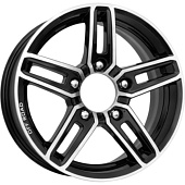 K&K 6,5x16/5x139,7 ET40 D98 Дон (КС588) Алмаз черный