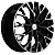 Khomen Wheels 7x17/5x114,3 ET35 D60,1 KHW1718 (Toyota RAV4/ Lexus NX) Black-FP