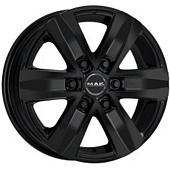 8,5x20/6x114,3 ET45 D66,1 Stone 6 Gloss Black