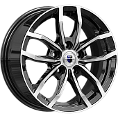 Диск колеса КиК "Фрост" 6,5x15 5*108 ЕТ50 D63,35 алмаз чёрный (КС1048)