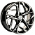 Khomen Wheels 7x17/5x114,3 ET40 D57,1 KHW1716 (Besturn X40) Black-FP