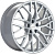 Khomen Wheels 8,5x20/5x112 ET20 D66,5 KHW2005 (Q8) Brilliant Silver-FP