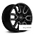 KHOMEN WHEELS R17 / 8J PCD 6x139.7 ЕТ 36 ЦО 100.1 1723 black
