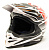 Шлем кроссовый HIZER J6803 #1 (L) WHITE/ORANGE