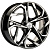 Khomen Wheels 7x17/5x108 ET40 D54,1 KHW1716 (Jac/Москвич 3) Black-FP
