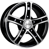 СКАД 6,5x15/5x139,7 ET40 D98,5 Трофи (КЛ152) Алмаз бархат новый