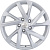 Khomen Wheels 7x17/5x114,3 ET45 D67,1 KHW1714 (CX-5/i40/X-Trail) F-Silver