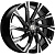 Khomen Wheels 7,5x19/5x108 ET46 D63,4 KHW1901 (Tugella) Black-FP