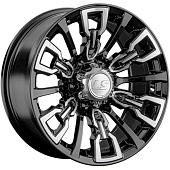 8x17/6x139,7 ET-15 D106,1 1363 BKF (конус, Колпак+лого)