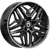 7x19/5x112 ET43 D57,1 Колумб (КС1038) Алмаз черный