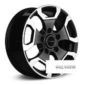 KHOMEN WHEELS R17 / 6.5J PCD 5x139.7 ЕТ 35 ЦО 98.5 1725 BFP