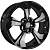 Khomen Wheels 7x17/5x114,3 ET45 D67,1 KHW1724 (FAW Besturn X80) Black