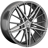 LS FlowForming 8x18/5x108 ET45 D63,4 RC76 GMF (конус, Колпак+лого)