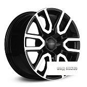 KHOMEN WHEELS R17 / 8J PCD 6x139.7 ЕТ 25 ЦО 106.1 1723 BFP